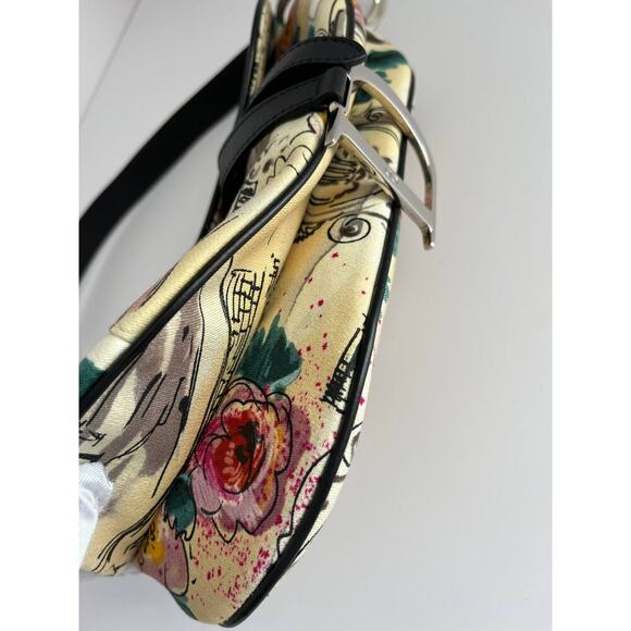 Vintage Dior Paris 50’s saddle bag - Picture 11 of 13